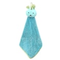 thumbnail image 1 of 1pcs Hand Towels Fasy Dry Thicken Hanging Cute Rabbit Coral Fleece Soft Dish Wipe Cloth For Bathroom Kitchen, 1 of 2