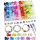 thumbnail image 1 of Cuentas de Agujero Grande para Hacer Joyas: 12 Cuentas Espaciadoras de Vidrio de Colores para Pulseras, Collares y Manualidades., 1 of 6