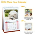 thumbnail image 6 of Euaioeiu Custom Photo Calendar 2026 Personalized Wall Desk Calendar with 13 Photo Slots Home Office Decor Customizable Family Memory Gift for Christmas Anniversary Birthday, 6 of 9