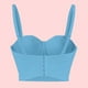 thumbnail image 3 of Faja moldeadora de cintura para mujer, con cadena blanca, estilo superior, para uso exterior, con diseño de espiga de pescado, 3 of 5