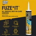thumbnail image 4 of LIQUID NAILS LN-2000 FuzeIt All Surface Construction Adhesive 9-Ounce Fur k, 4 of 6