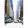 thumbnail image 2 of Navas, Emily 23x32 Black Ornate Wood Framed with Double Matting Museum Art Print Titled - City Life, 2 of 4