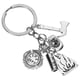 thumbnail image 1 of ColoMX Bombero del llavero Bombero mochila Charmet colgante de acero inoxidable cadena de llave de acero inoxidable, 1 of 7