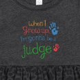 thumbnail image 4 of Inktastic Future Judge for Kids Girls Baby Dress, 4 of 5