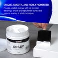 thumbnail image 3 of Gesso Primer U.S. Art Supply, transparente, 500 ml, para pintura al óleo y acrílica, 3 of 6