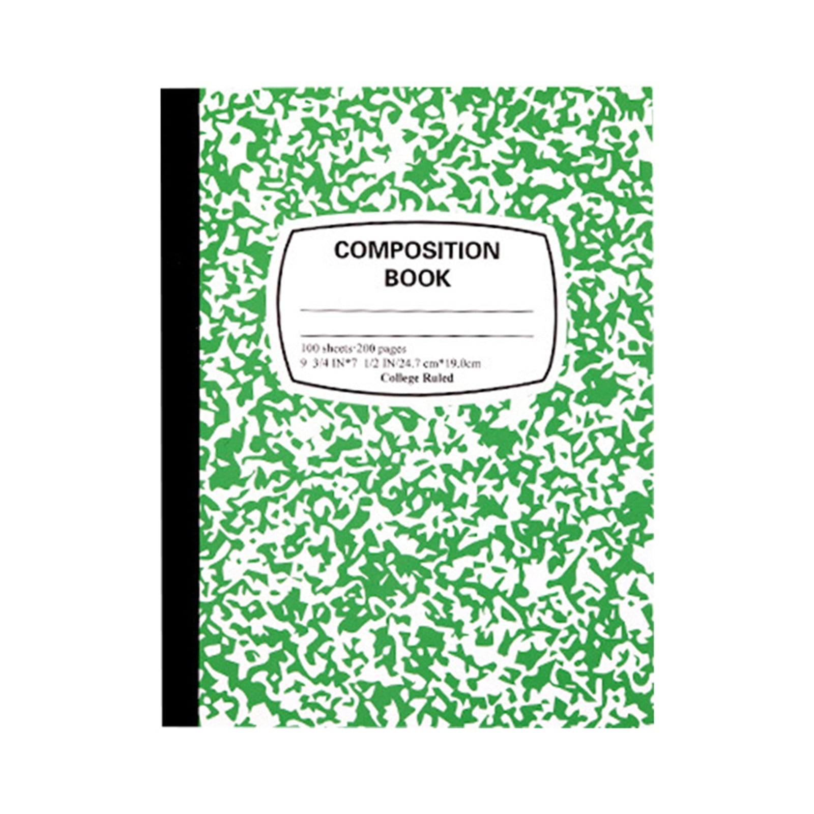 B5 Composition Notebook Cute 1 Pack Narrow Ruled Composition Books Marble Journal Notebooks for College 7.5 x 9.7 in Paper Cover 100 Sheets