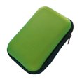 thumbnail image 1 of Cateissary Bolsa de almacenamiento para auriculares Bolsillo de malla Estuche organizador de cable de datos para viajes Teléfono y Comunicación Verde, 1 of 6