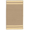 thumbnail image 1 of Colonial Mills Rug DE95R096X132S Denali End Stripe Braided Area Rug  Yellow - 8 x 11 ft., 1 of 1
