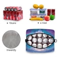 thumbnail image 4 of Lunch Bag Portable Crossbody Meal Bag Cooler Bag Insulated Lunch Bag Food Bag Handheld & Crossbody Design Frozen Palace Ice Snow, 4 of 6
