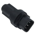 thumbnail image 1 of C14 To 5 15R Adapter, 125V Professional Male To Female 2pcs Reinforcing Design IEC320 C14 To NEMA 5 15R Power Adapter  for Server PDU for Table Lamp, 1 of 7
