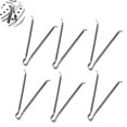 thumbnail image 1 of Patas para bandeja de vapor NentMent de acero inoxidable de 5 cm, paquete de 6, 1 of 6