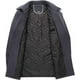 thumbnail image 3 of Abrigo de mezcla de lana para hombre con bufanda desmontable o cuello interior, abrigo de botonadura sencilla, gabardina cálida de invierno, 3 of 5