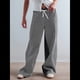 thumbnail image 5 of Pantalones de Rayas de Tiro Bajo para Mujer, Vaqueros Bohemios de Pierna con Cordón Ajustable, Tendencia 2025 Negro XL, 5 of 9