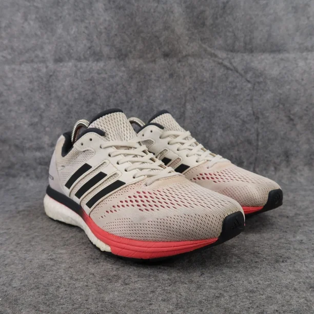 Ad-id-as Shoes Mens 7 Athletic Trainer Adizero Boston Running Sport Active Comfort
