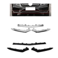 thumbnail image 3 of 3Pcs Chrome Front Bumper Moulding Lip Trim Strip for Benz E Class W212 14-16 A2128852774 A2128852874, 3 of 4
