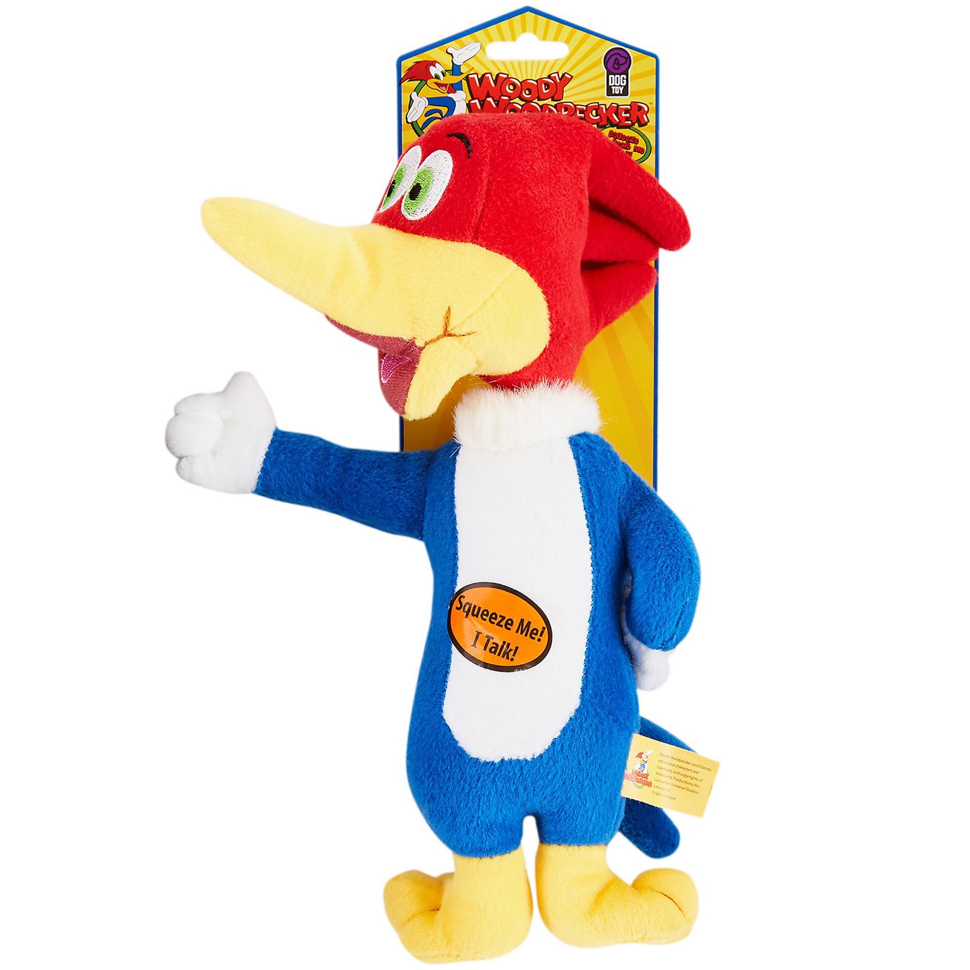 woody woodpecker dog toy