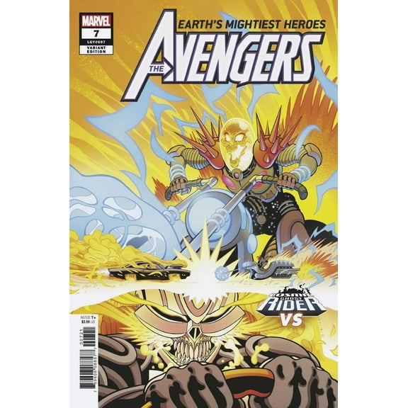 Avengers #7 (Lupacchino Cosmic Ghost Rider Var) Marvel Comics Comic Book