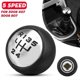 thumbnail image 2 of 5 Speed PU Leather Gear Shift Knob Head Handball for 307 3008 407 5008 807 for C3 C4 C4 C8, 2 of 5