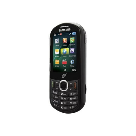 Straight Talk SAMSUNG R455C, 16GB Black - Prepaid Smartphone