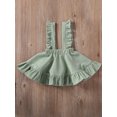 thumbnail image 3 of Cenuakty Baby Girls Suspender Skirt ,1T-6T Solid Color Sleeveless Backless Dress for All Year Round, 3 of 9