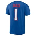 thumbnail image 3 of Men's Blue New York Rangers Father's Day #1 Dad T-Shirt, 3 of 3