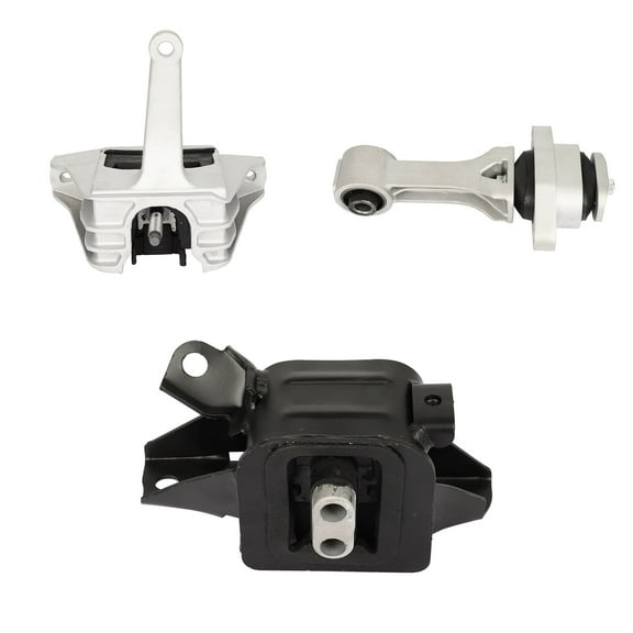 ECCPP Engine Motor Mount and Transmission Mount and Torque Strut Mount Set Fit For 2017-2018 Hyundai Elantra 2.0L 21810F2000 21950F2000 21830F9100