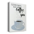 thumbnail image 2 of Start With Coffee & You Premium Gallery Wrapped Canvas - Ready to Hang, 2 of 9