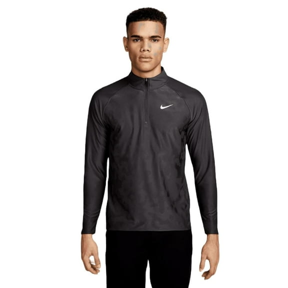Nike Tour Men's Dri-FIT ADV 1/2-Zip Golf Top, Grey, XL