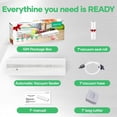 thumbnail image 6 of Automatic Vacuum Sealing Machine with Bag Cutter, Dry and Moist Modes, Vacuum Seal Roll Included, 6 of 7