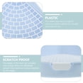 thumbnail image 3 of Caja de arena para conejos, inodoro para mascotas, orinal triangular, entrenador, caja de arena esquinera, 3 of 5