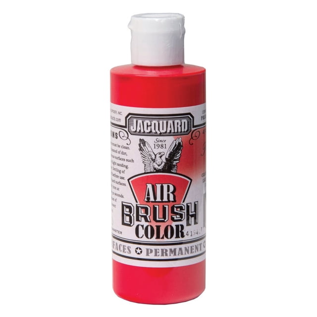 Color Jacquard para Aerógrafo 120 ml Rojo Transparente