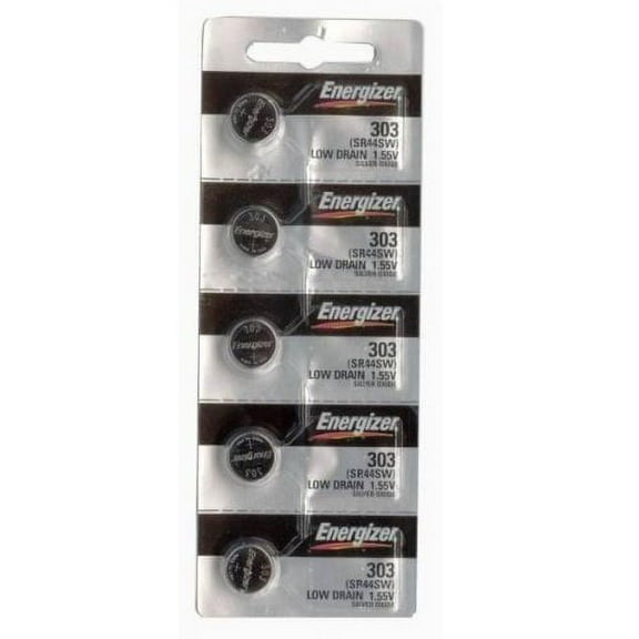 25 357 / 303 Energizer Watch Batteries SR44SW SR44W by Energizer