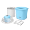 thumbnail image 2 of Tasty by Cuisinart ICM100TBL Máquina para hacer helados, 8,71 pulgadas de largo x 8,71 pulgadas de ancho x 10,49 pulgadas de alto, azul, 2 of 5