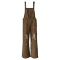 thumbnail image 5 of ClodeEU Women's Denim Bib Overall Jumpsuit ,Spaghetti Strap Romper with Pockets for Summer Coffee,Womens Plus S, 5 of 8