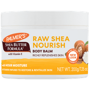 Palmer's Shea Butter Formula Raw Shea Nourishing Body Balm for Rough, Dry Skin, 7.25 oz.