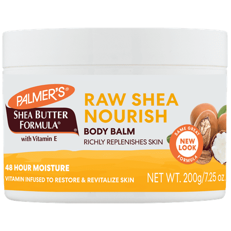 Palmer's Shea Butter Formula Raw Shea Nourishing Body Balm for Rough, Dry Skin, 7.25 oz.