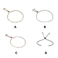thumbnail image 3 of Jumpingount de mujer, cadena de muñeca elegante a la moda, joyería decorativa de Color sólido, decoración de vestimenta artesanal Flexible Ropa, zapatos y accesorios Miscelánea Blanco K Jumpingount AP015736-02, 3 of 6