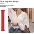 thumbnail image 3 of Strap Compatible with Apple Watch Band 38mm 40mm 41mm, Sport Elastics Silicone Apple Watch Bands Women Men, Replacement Wristband for iWatch Series 7, 3 of 4
