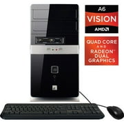 ZT Affinity 7135Ma Desktop with AMD A6-3650 Processor, Dual Radeon 6610D2 graphics, 8GB memory, 1TB hard drive, Windows 7 Home Premium (64-bit) (Monitor Not Included)