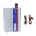 thumbnail image 3 of Automotive Converter Portable 300W Sine Wave DC 12V to AC 230V Overload Protection Adapter Camping Travelling Emergency Inverter Silver, 3 of 7