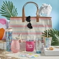 thumbnail image 2 of Creative Brands 10-06301-051 20 x 11 in. Canvas Tote - Stripes, 2 of 4