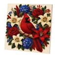 thumbnail image 2 of Kiddiway Red Cardinal Pearl Diamond Painting Kit - Christmas-Themed Art Craft with Sparkling Beads, Perfect for Wall Decor, Great Gift for Adults and Teens,F, 2 of 8