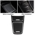 thumbnail image 4 of Carbon Fiber Central Control Panel Cover Trim For  A Class CLA GLA 2013-2019 Left Drive, Glossy , Scratch , Easy Installation, 4 of 8