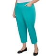 thumbnail image 3 of Alfred Dunner Womens Plus-Size Tailored Tulip Hem Capri Pants, 3 of 4