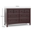 thumbnail image 2 of Commode Double à 6 Tiroirs Benton de Graco, 2 of 6