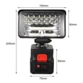 thumbnail image 4 of Amdohai 4 Inch LED Work Light for 21V Lithium Batteries Super Bright Outdoor Lighting 180 Degree Rotation Light Portable Handheld Flashlight for Camping Hiking Emergency, 4 of 7