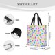 thumbnail image 3 of Fotbe Bear And Polka Dot Bolsa Tote con Estampado para Mujer, Bolsos con Cremallera, Bolsa de Hombro Casual de Gran Capacidad con Bolsillos Internos, 3 of 7
