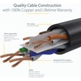 thumbnail image 5 of StarTech 7.5m CAT6 Ethernet Cable, Blue Snagless Gigabit, 100W PoE UTP 250Mhz Category 6 Patch Cord UL Certified Wiring/TIA, 5 of 8