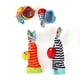 thumbnail image 5 of 4 Uds. Sonajeros para bebé, calcetines de juguete y muñeca, pie y sonajero para muñeca, buscador de juguetes de peluche, calcetines de juego, lindo Animal, muñeca suave para bebé, 5 of 5