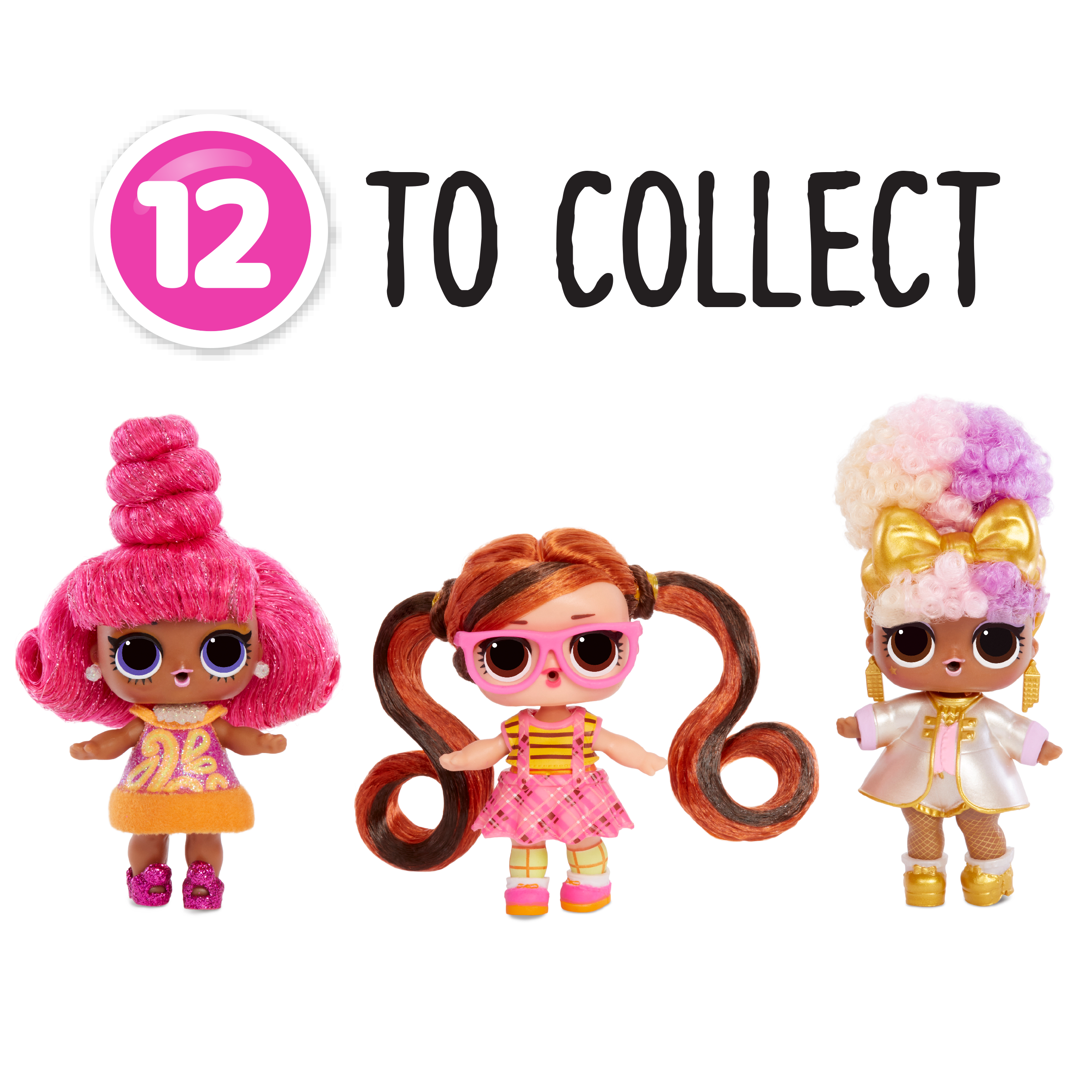 LOL Surprise Hairvibes Tots Dolls with 15 surprises 